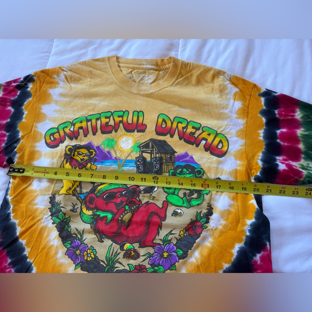 Grateful “Dread” Dead Tie-Dye T-Shirt - Picture 11 of 15